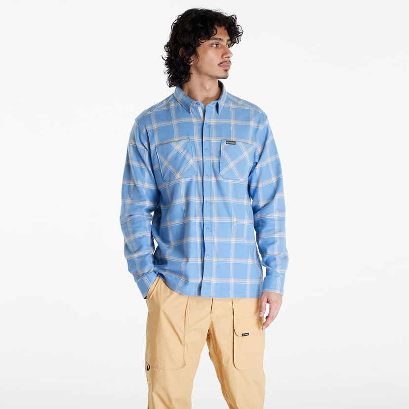 Košeľa Columbia Landroamer Woven Long Sleeve Shirt Blue Modrá | 2072741479