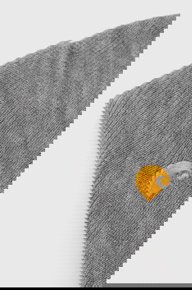 Kulicha Carhartt WIP Chase Beanie Grey Heather / Gold Čierna | I026222_00M_XX, 2