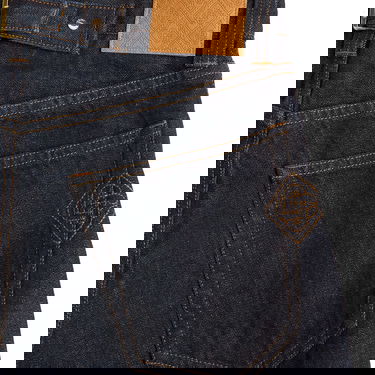 Džínsy Casablanca Casablanca Selvedge Embroidered Laurel Jeans 30" Modrá | MPF25-TR-330-01, 3