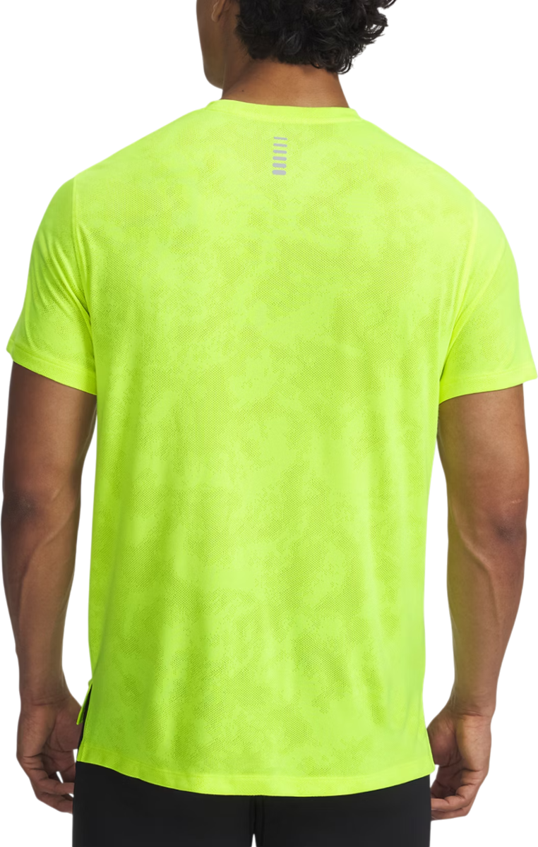 Tričko Under Armour Under Armour UA Launch Camo Short Sleeve T-Shirt Žltá | 6006098-731, 1