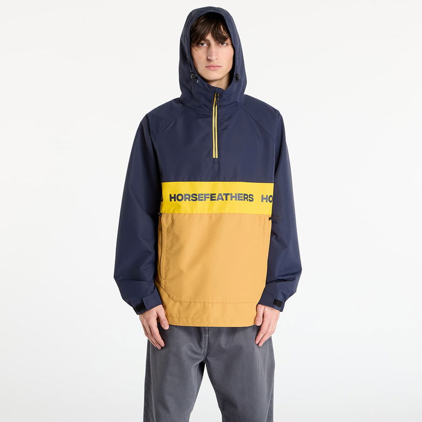 Vetrovka Horsefeathers Gordie Colorblock Hooded Pullover Jacket Rôznofarebný | OM322I