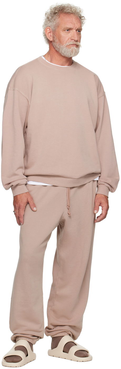 Terry Relaxed Crewneck Sweatshirt