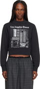 LA Times Edition News Fitted Crew Sweatshirt