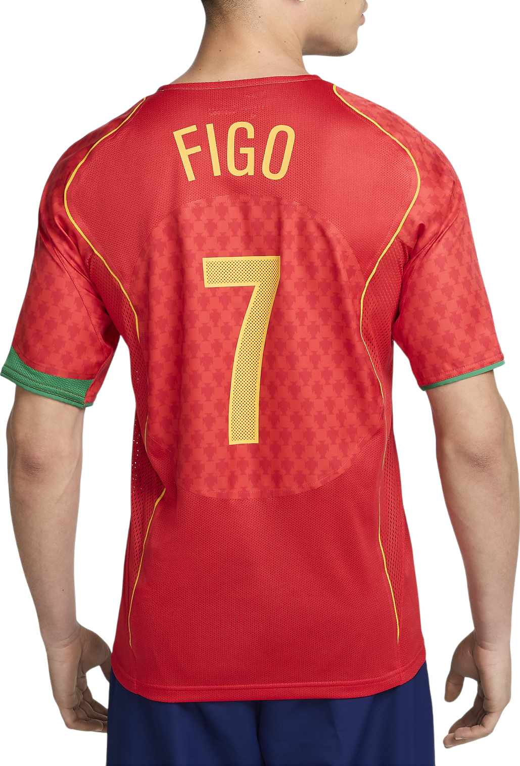 Portugal Re-Issue Figo 2004 Soccer Jersey