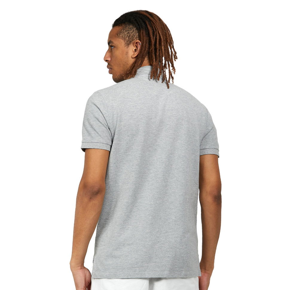 Polo tričko Polo by Ralph Lauren Custom Slim Fit Mesh Polo Shirt Šedá | 710782592003, 1