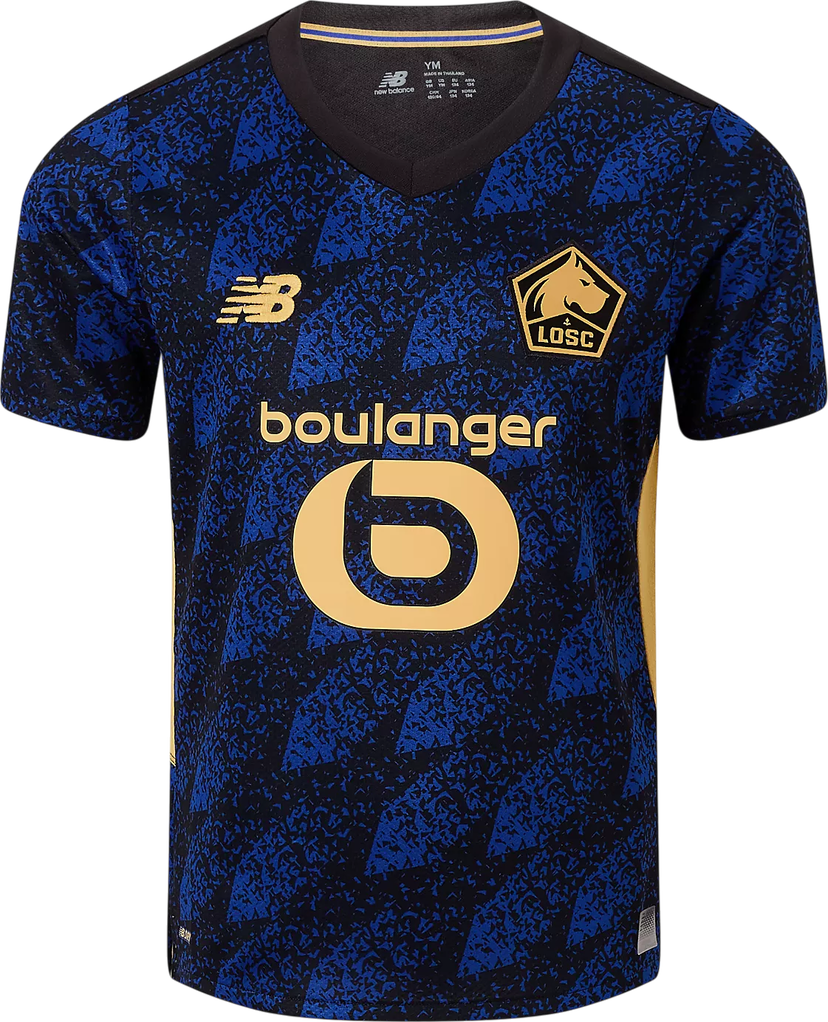 Dres New Balance LOSC Lille 3rd Jersey 2025/26 Kids Modrá | jt230456-thd