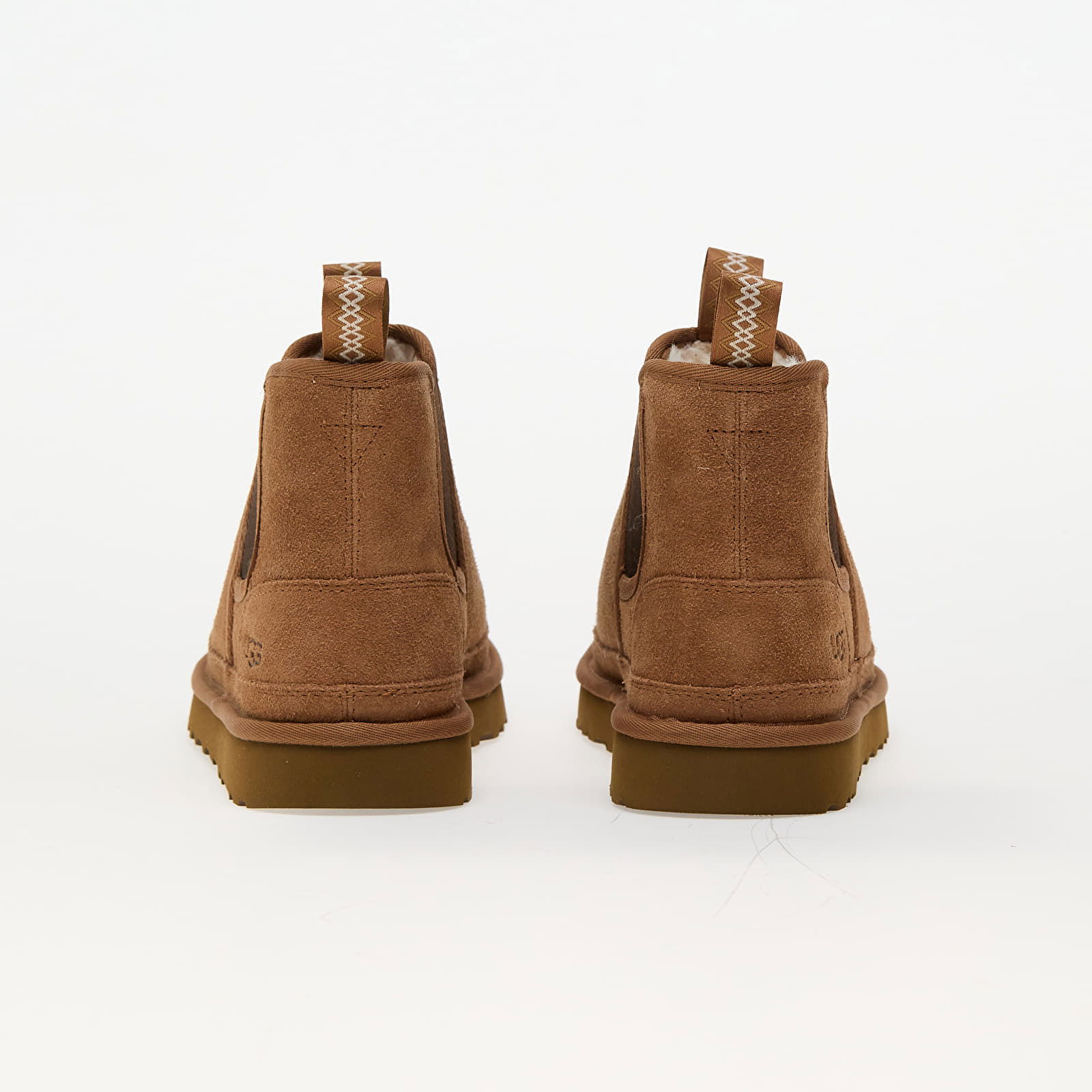 Neumel Platform Chelsea Boot Chestnut