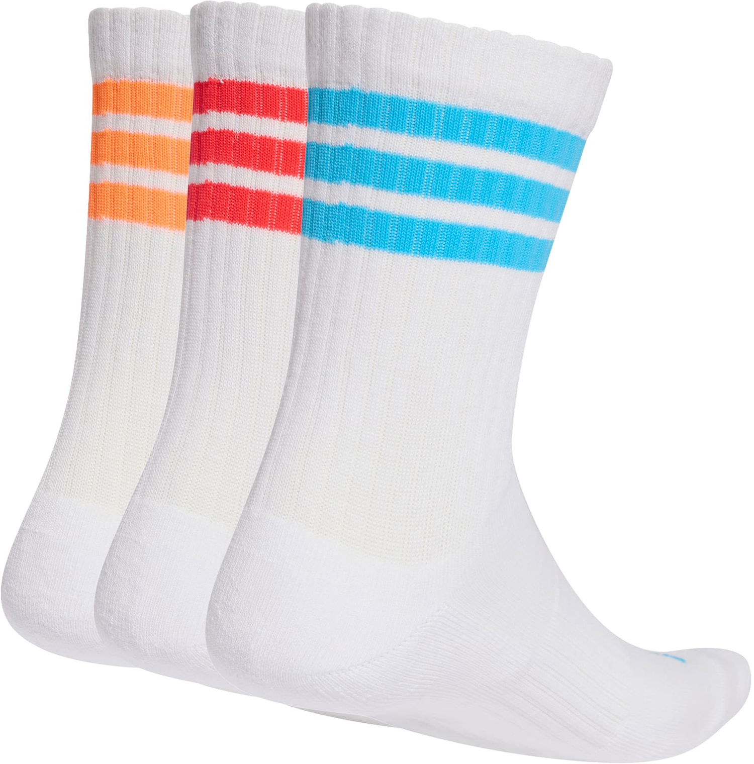 Ponožky adidas Originals Crew 3-Pack Socks Rôznofarebný | kc9637, 1