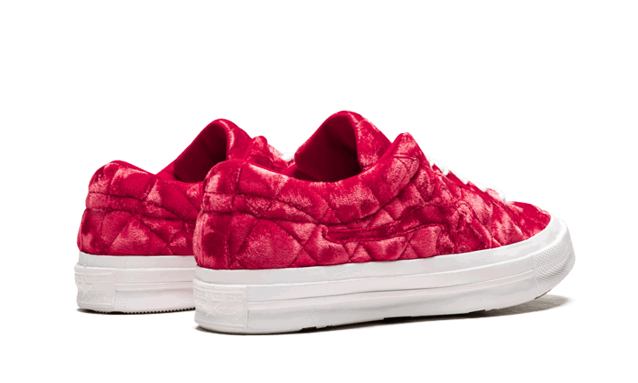 Tenisky a topánky Converse Golf Le Fleur x One Star ''Quilted Velvet Cherry'' Červená | 165598C, 1