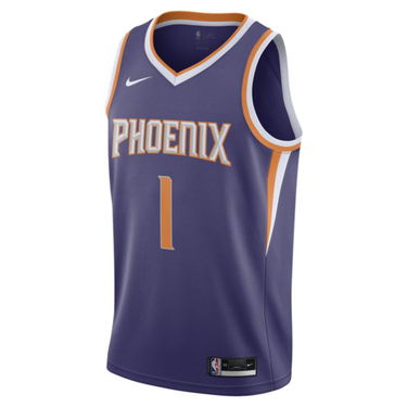 Dres Nike Devin Booker Suns Icon Edition 2020 NBA Swingman Fialová | CW3679-567, 0