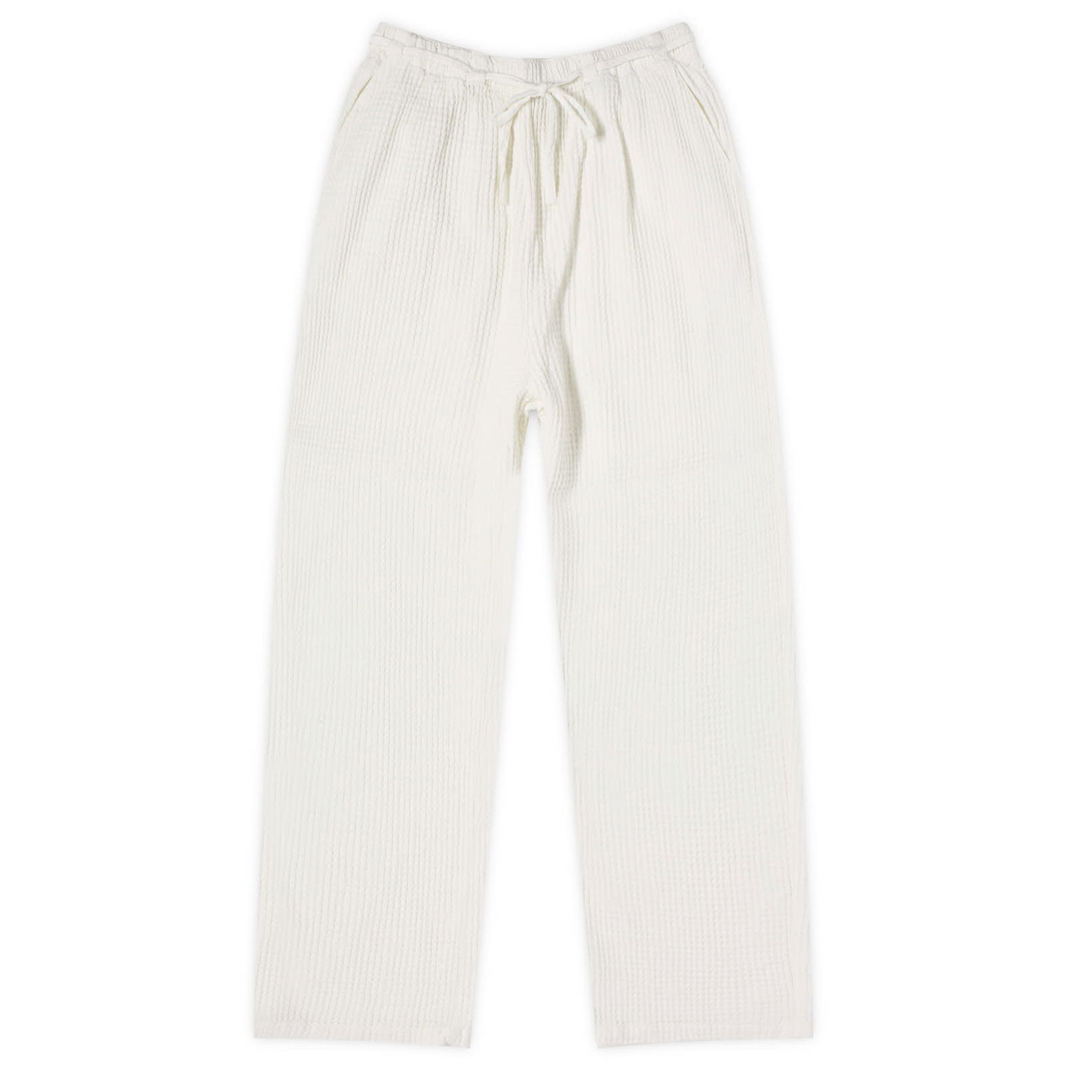 Nohavice OBEY Camille Waffle Biela | 242000118-WHT, 0