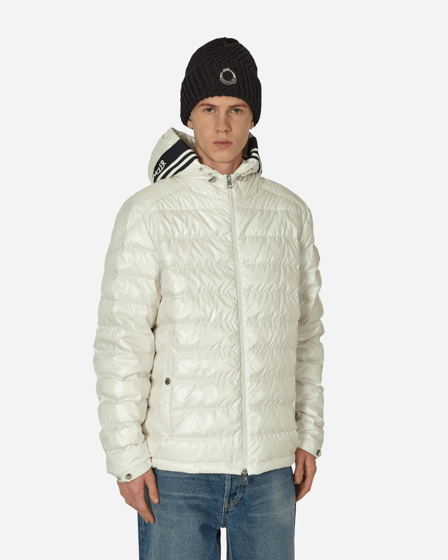 Prešívaná bunda Moncler Cornour Down Jacket "Off-White" Biela | J10911A00003595ZJ, 1