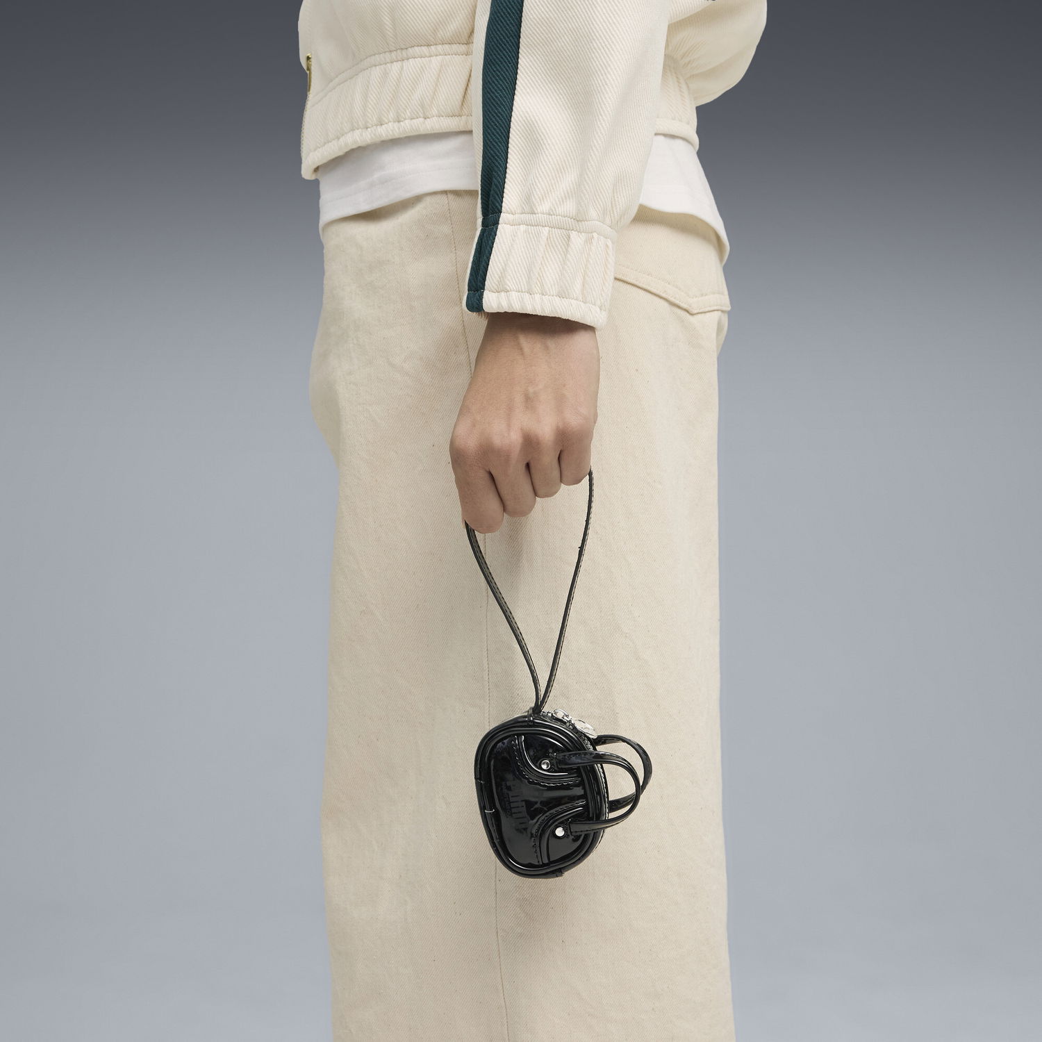 Kľúčenka Puma PUMA 1976 Mini Handbag Keychain Čierna | 092598_02, 1