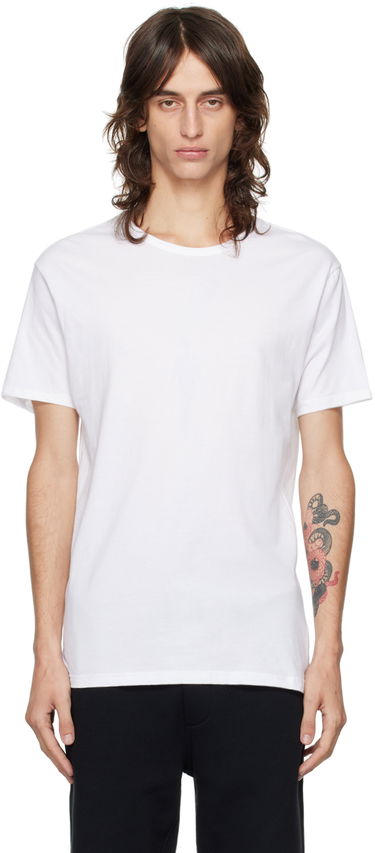 Tričko Paul Smith Paul Smith Crewneck T-Shirt Biela | M1A-389-M5PK-01, 0