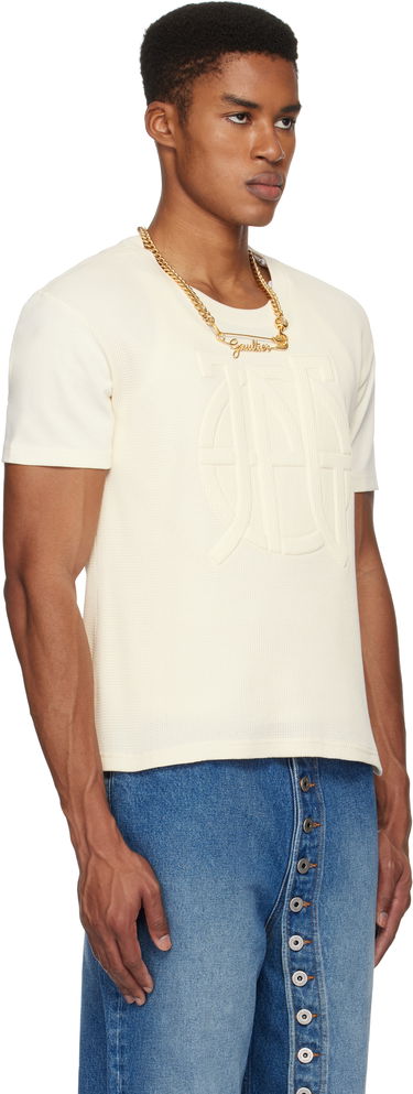Tričko Jean Paul Gaultier Oversized T-Shirt Béžová | 25/33-F-TS095E-J071-03, 1