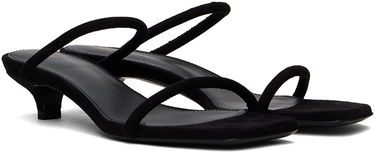 Doplnky TOTEME TOTEME 'The Minimalist' Heeled Sandals Čierna | 243-WAS2065-LE0012, 3