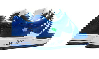 Tenisky a topánky Nike Nike Louis Vuitton By Virgil Abloh x Air Force 1 Low "White Blue" Modrá | 1A9VAO, 2