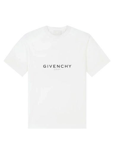 Tričko Givenchy Reverse Slim Fit T-Shirt Biela | BM71653Y6B 100