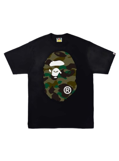 Tričko BAPE 1st Camo Big Ape Head Tee Čierna | 1I30-110-009/1I70-110-024