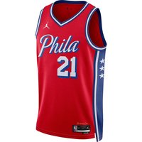 Dres Jordan Dri-FIT NBA Philadelphia 76ers Statement Edition Swingman Jersey Červená | DO9539-658, 0