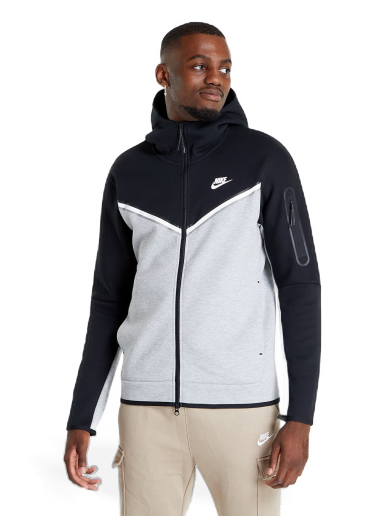 Mikina Nike Tech Fleece Hoodie Full-Zip Čierna | CU4489-016