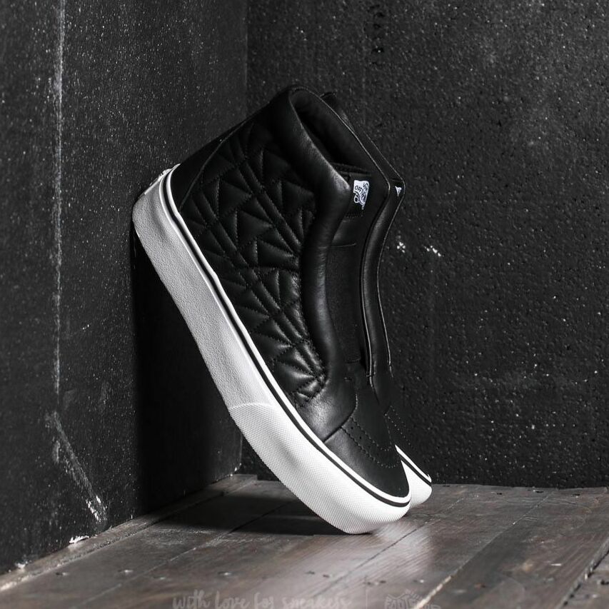 Tenisky a topánky Vans x Karl Lagerfeld Sk8-Hi Laceless Platform Chain/ K Quilt Čierna | VN0A3DQ7OEL, 0