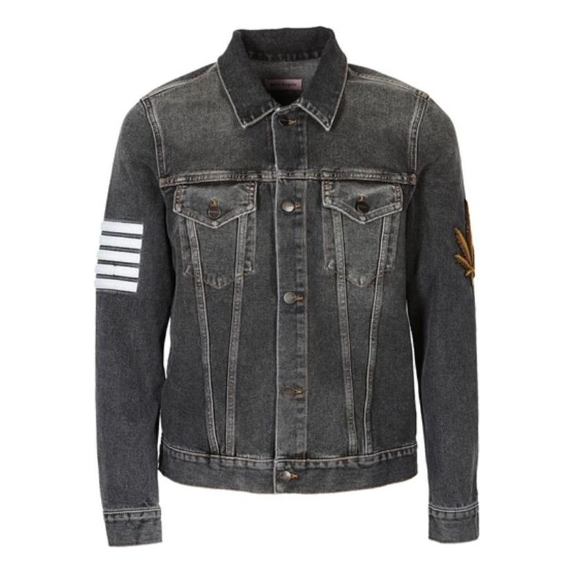 Bunda Palm Angels Palm Angels Washed Denim Jacket Modrá | PMYE003S182300617601