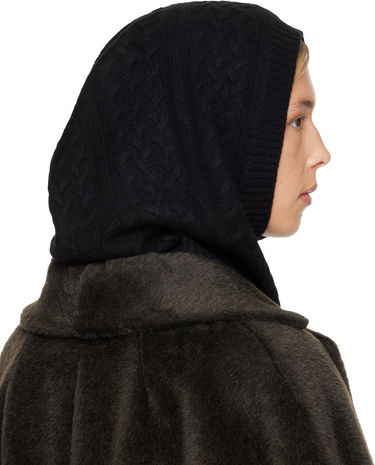 Klobúk Max Mara Romana Cable-Knit and Ribbed Balaclava Béžová | 2524576012600, 4