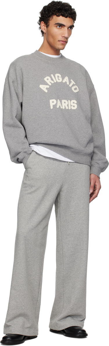 Mikina AXEL ARIGATO Paris Crewneck Sweatshirt Šedá | A2997001, 3