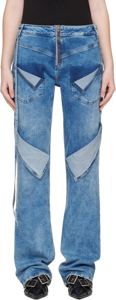 Džínsy Ottolinger Ottolinger Loose Fit Jeans Modrá | 117-202817-02, 0
