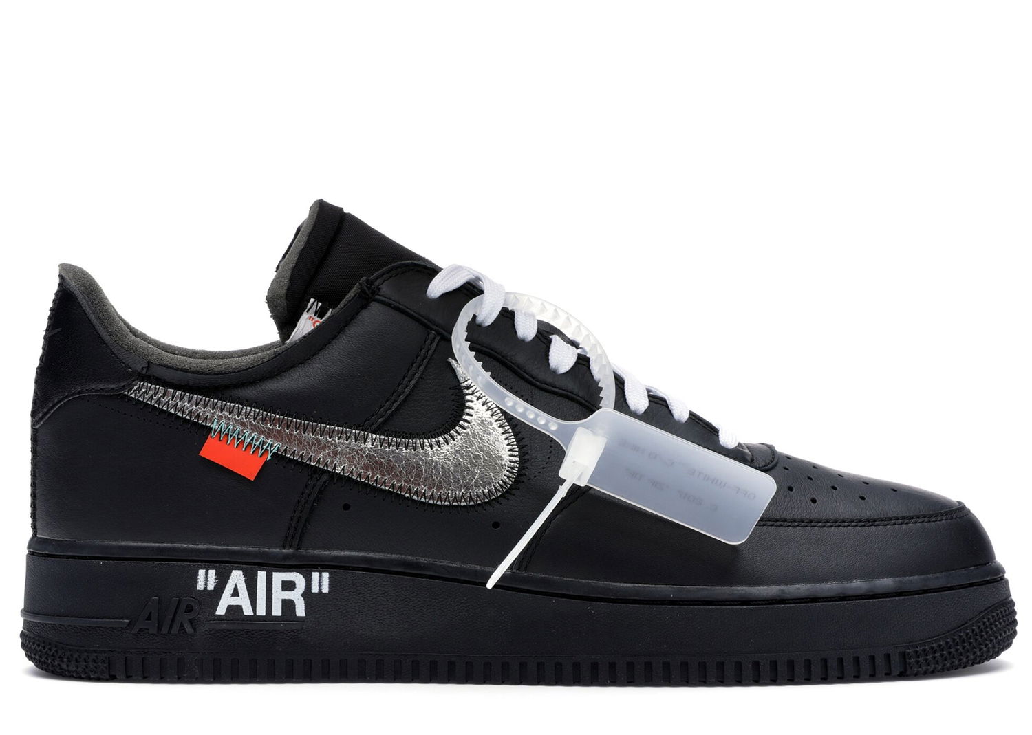 Tenisky a topánky Nike Air Force 1 Low '07 Off-White MoMA (without Socks) Čierna | AV5210-001, 0