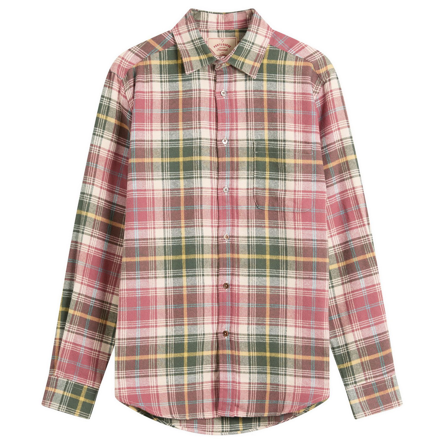 Košeľa Portuguese Flannel Alpi Check Flannel Shirt Rôznofarebný | AW25004-RGC, 1