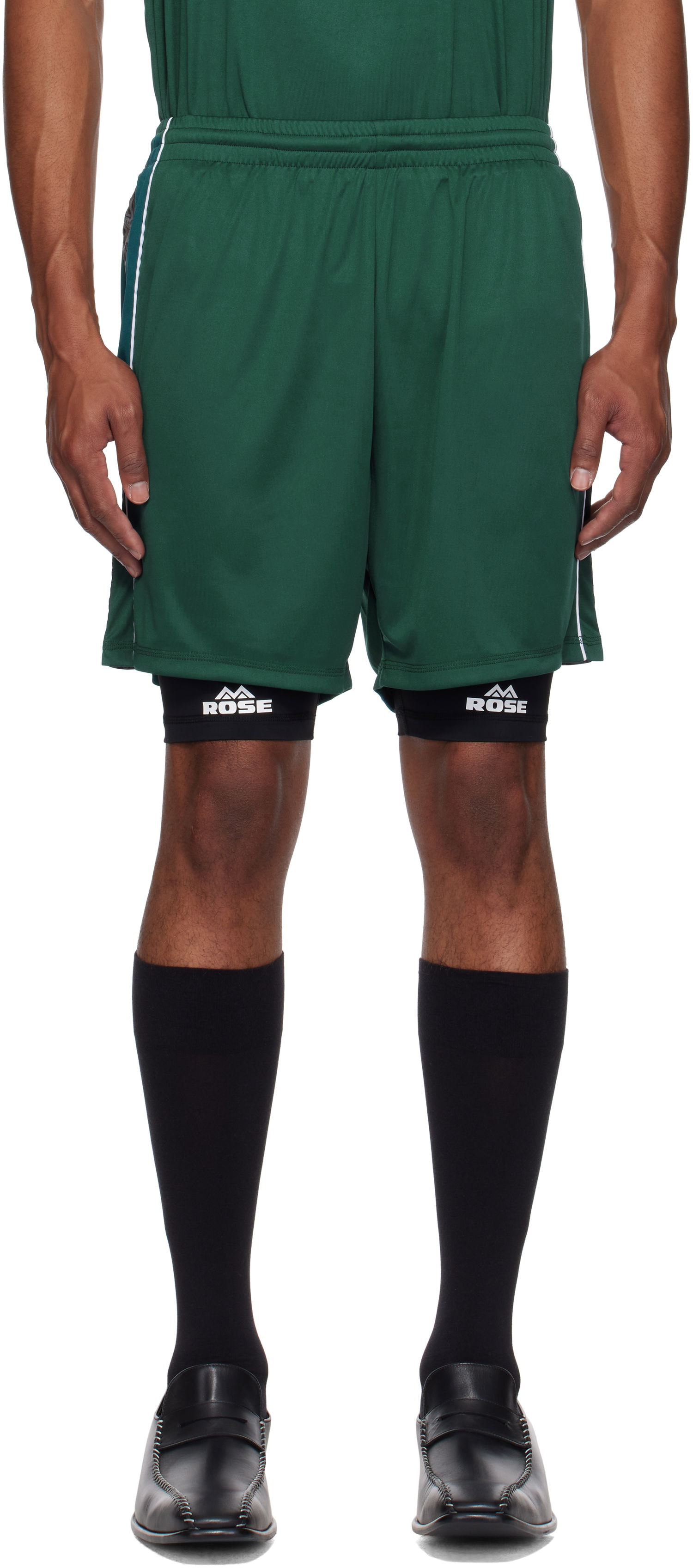Šortky Martine Rose Double Football Shorts Zelené | 159JT01400-28416344, 0