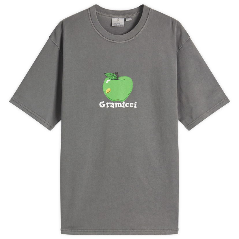 Tričko GRAMICCI Gramicci Apple Graphic Tee Šedá | G5FU-T135-CHP