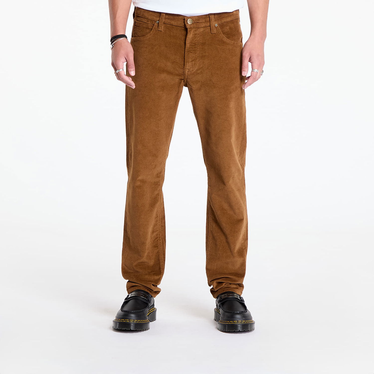Nohavice Lee Daren Zip Fly Buffalo Hnedá | 112355814, 0