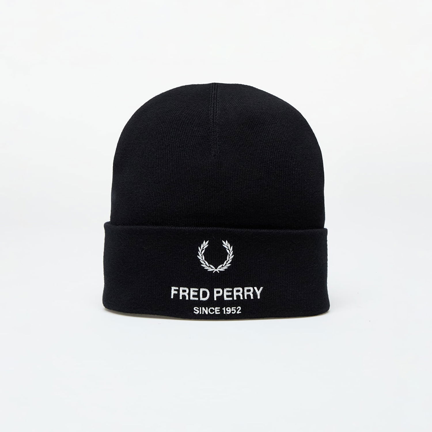 Kulicha Fred Perry Flp Poly Beanie Black Universal Čierna | C8152 102, 0