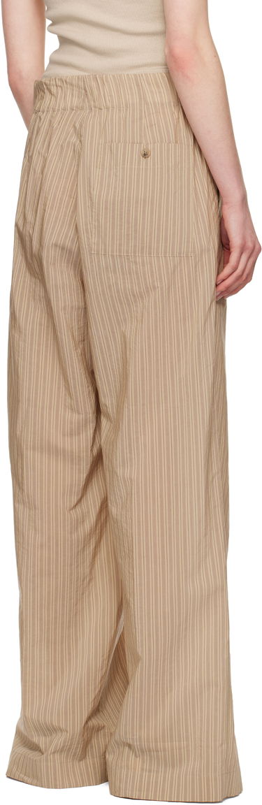 Nohavice Dries Van Noten Dries Van Noten Striped Wide-Leg Trousers Béžová | 251-010909-1524, 2