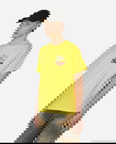 Tričko Sky High Farm Flatbush Printed T-Shirt Žltá | SHF03T003 1, 4