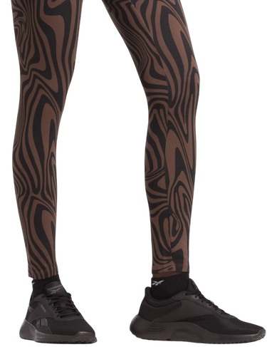 Legíny Reebok Reebok Mod Safari Cotton Tight Leggings Hnedá | 100076209, 3