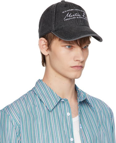 Šiltovka Martine Rose Martine Rose Signature Baseball Cap Čierna | 1134WP14002, 4