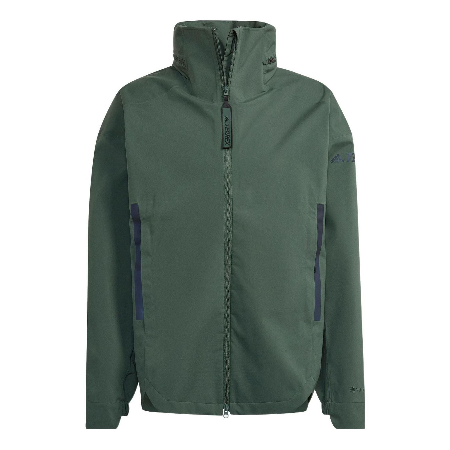 Vetrovka adidas Performance Terrex C Myshelter R.r Rain Jacket Zelené | HG6028, 0