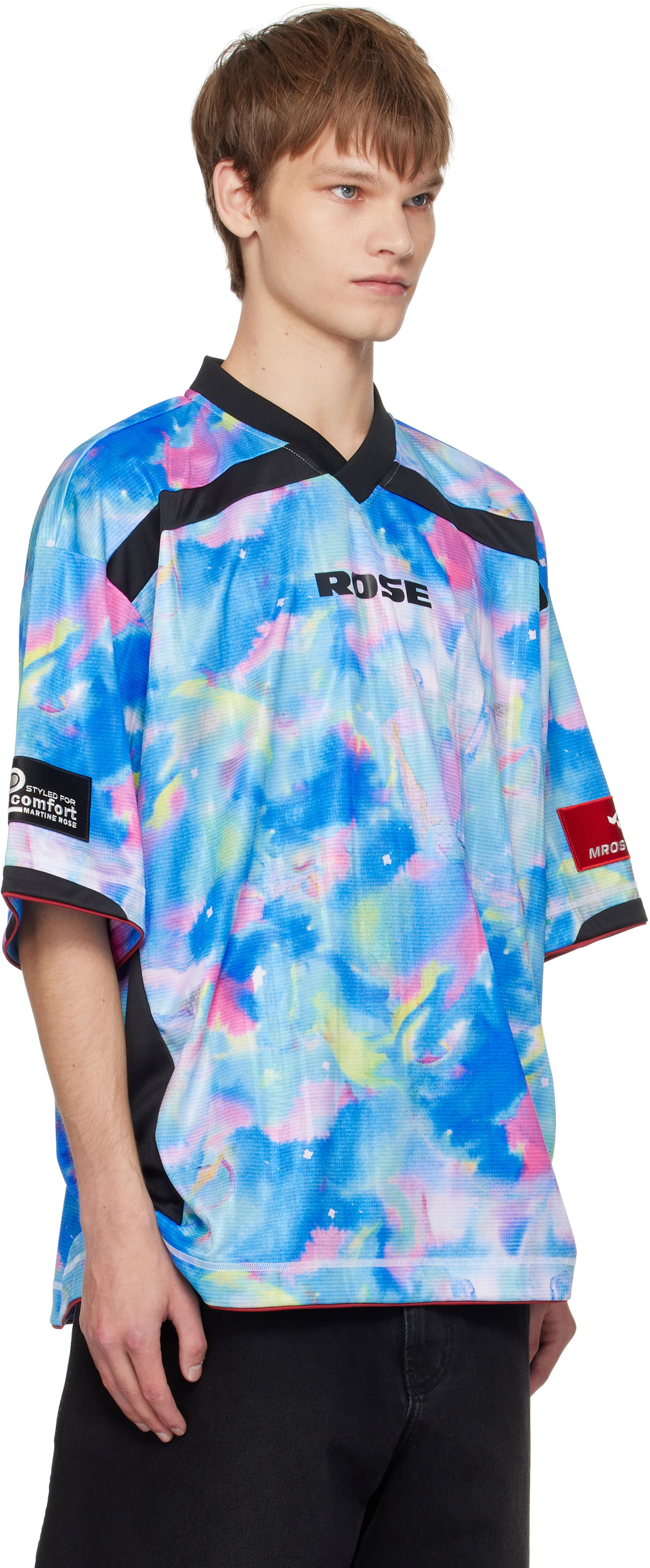 Tričko Martine Rose Martine Rose Printed Rugby T-Shirt Rôznofarebný | 197JT14534, 1