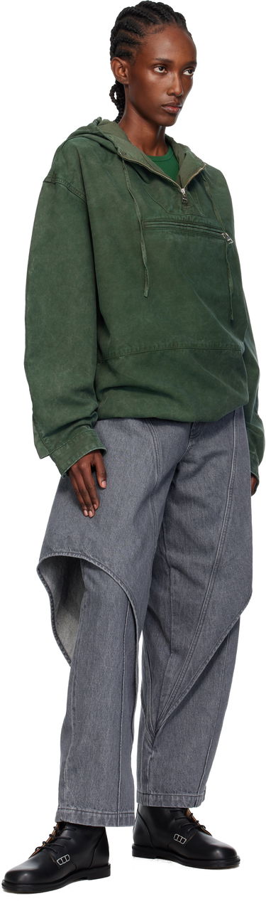 Bunda JW Anderson JW Anderson Garment Dye Anorak Zelené | JK0416-PG1600, 3