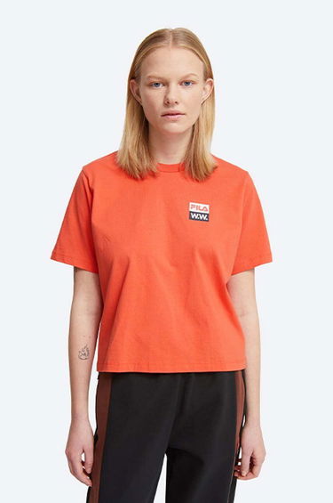 Tričko WOOD WOOD Steffi T-Shirt Oranžová | 688376.B026, 0