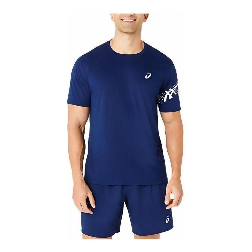 Tričko Asics Icon Short Sleeve T-Shirt Modrá | 2011C836-200, 0