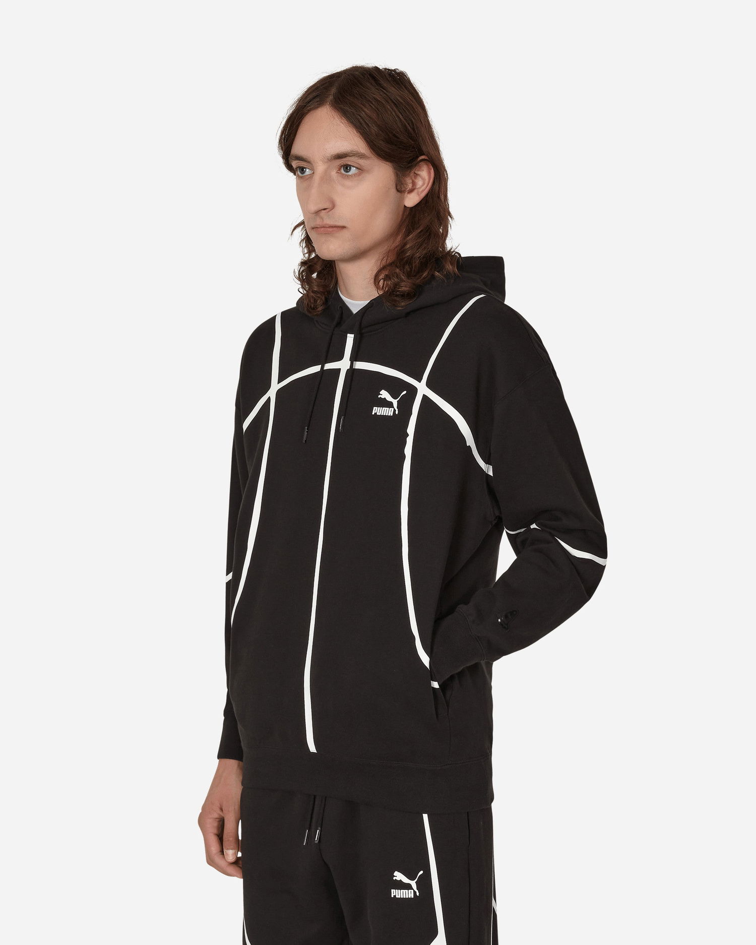 Mikina Puma Joshua Vides x Hooded Sweatshirt Čierna | 535433-01, 1