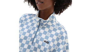Mikina Vans Left Chest Print Half Zip Sweater Rôznofarebný | VN0A7YK4BD2, 3