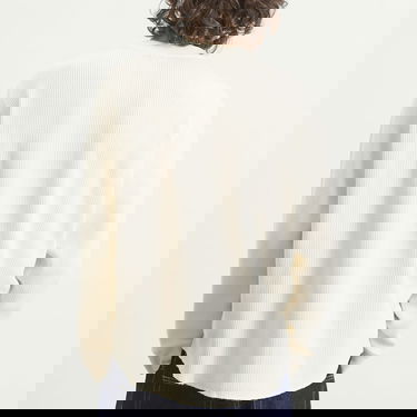 Tričko Polar Skate Co. Dylan Long Sleeve Waffle T-Shirt Biela | PSC-W25-12-NEU, 3