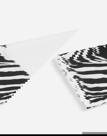 Home decor Dolce & Gabbana Cotton Sateen Zebra Print Flat Sheet Rôznofarebný | TCE047TCAKFUZ024, 3