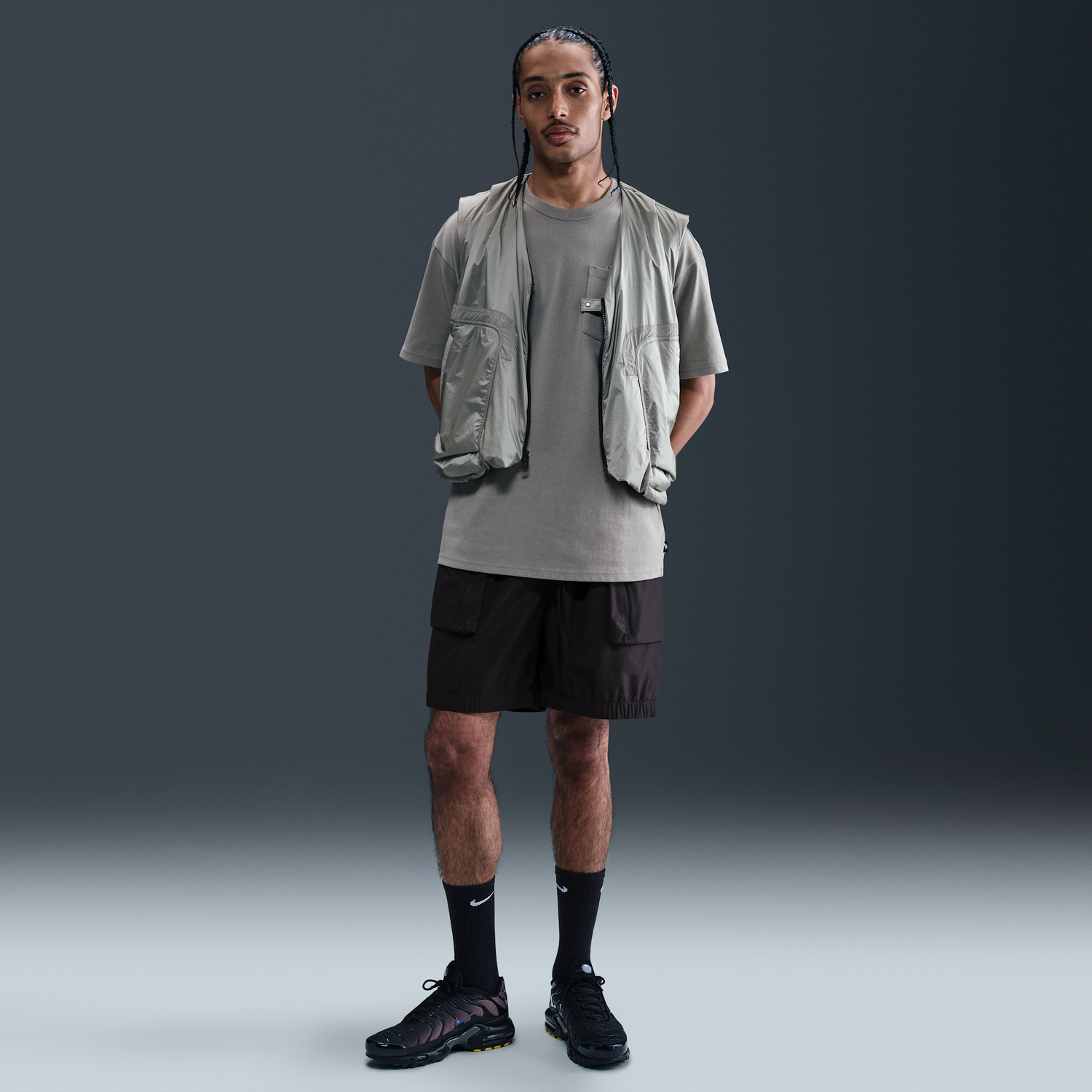 Vesta Nike Tech Super Lightweight Shorts Šedá | HJ2946-010, 1
